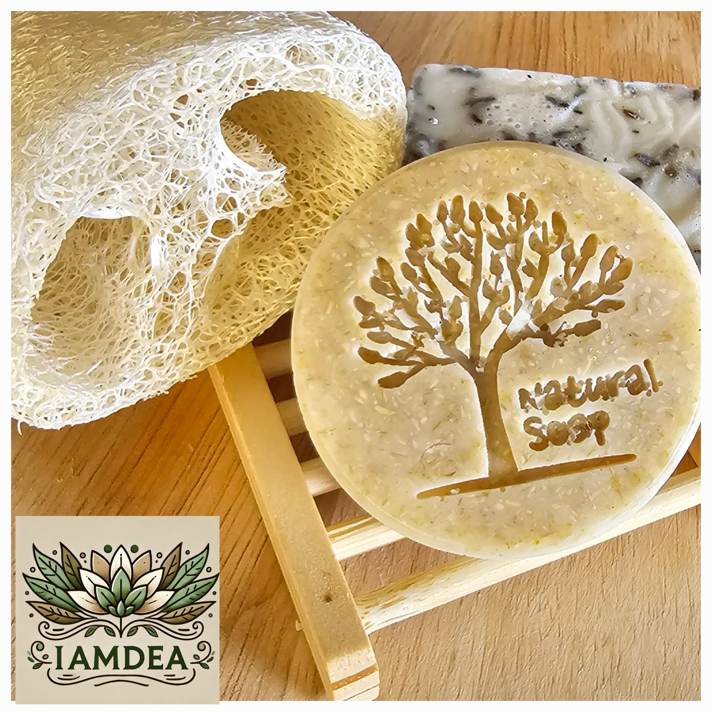 Lavender & Oatmeal Goat’s Milk Soap – Soothing & Nourishing