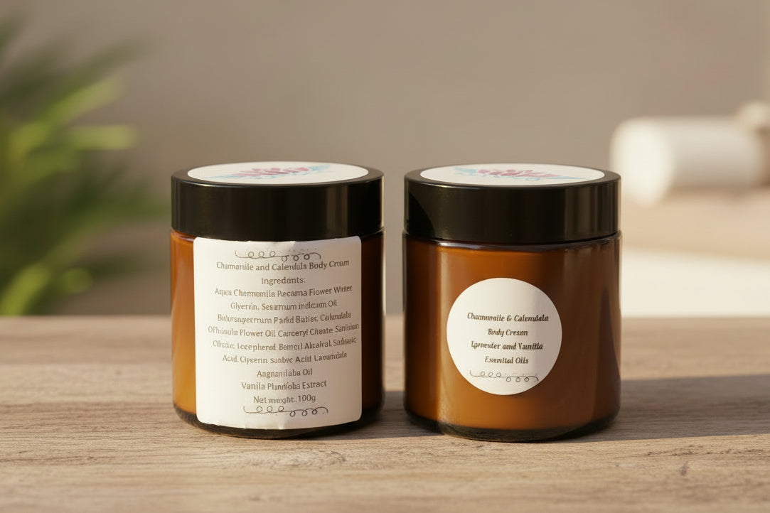 Chamomile and Calendula Body Cream